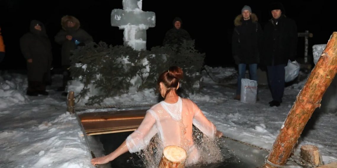 Природа позволяет провести праздник Крещения Господня традиционно