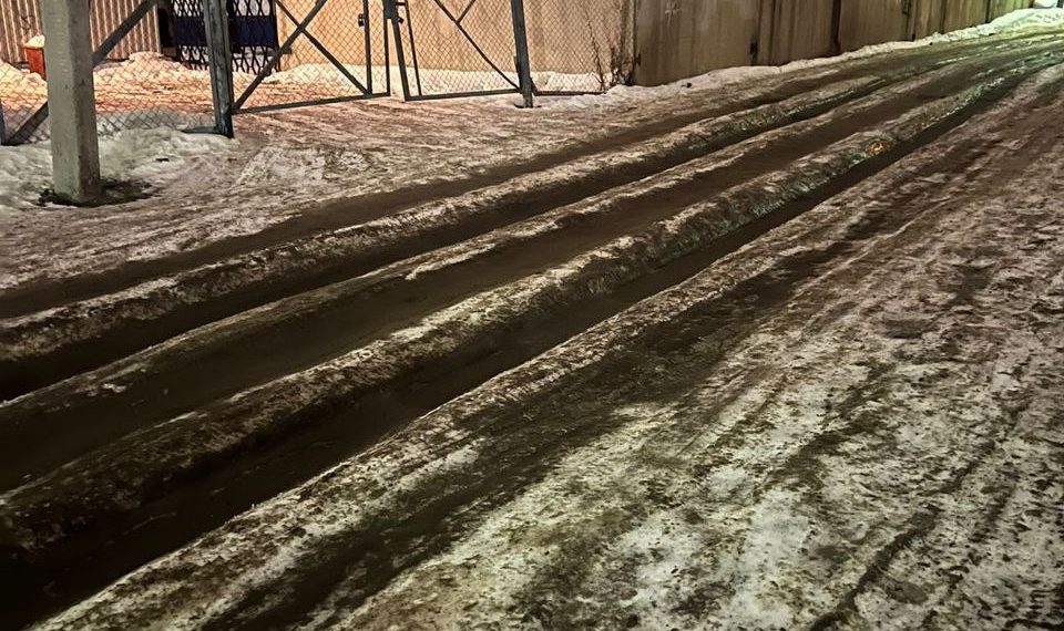 Ульяновск очистили от наледи не везде