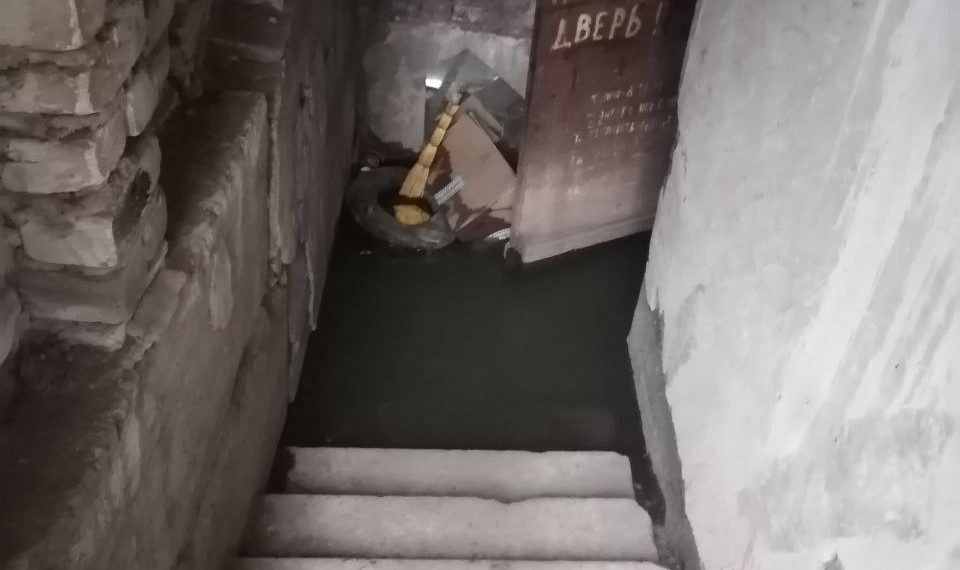 Ремонт канализации на Ростовской приостановлен