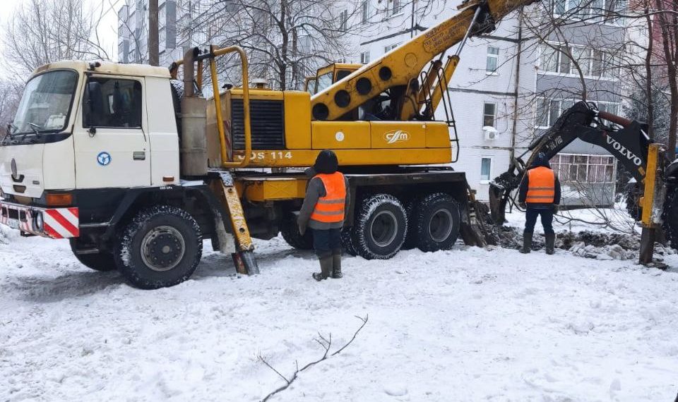 Коммунальная авария на Островского. Ленинский район без воды