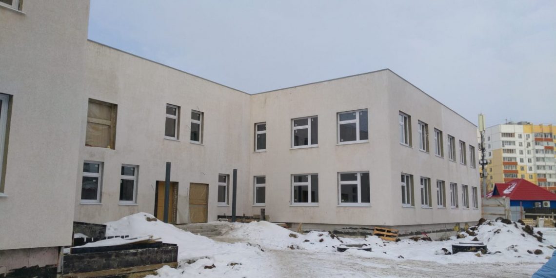 Детский сад на Шигаева готов на 55%