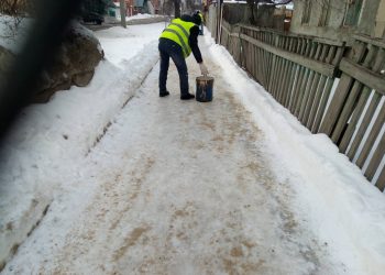В Ульяновске резко возросло количество пострадавших от гололеда
