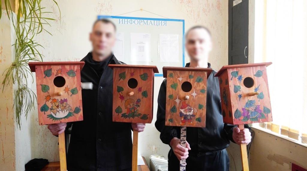 Пенаты для пернатых сделали осужденные из ИК-4