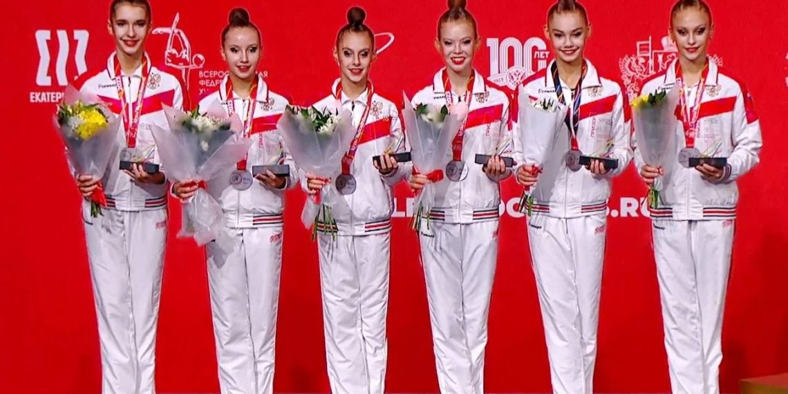 Команда Ульяновской области по художественной гимнастике завоевала серебро
