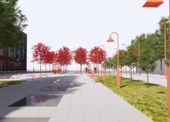 Сквер у драмтеатра будет полностью обновлён