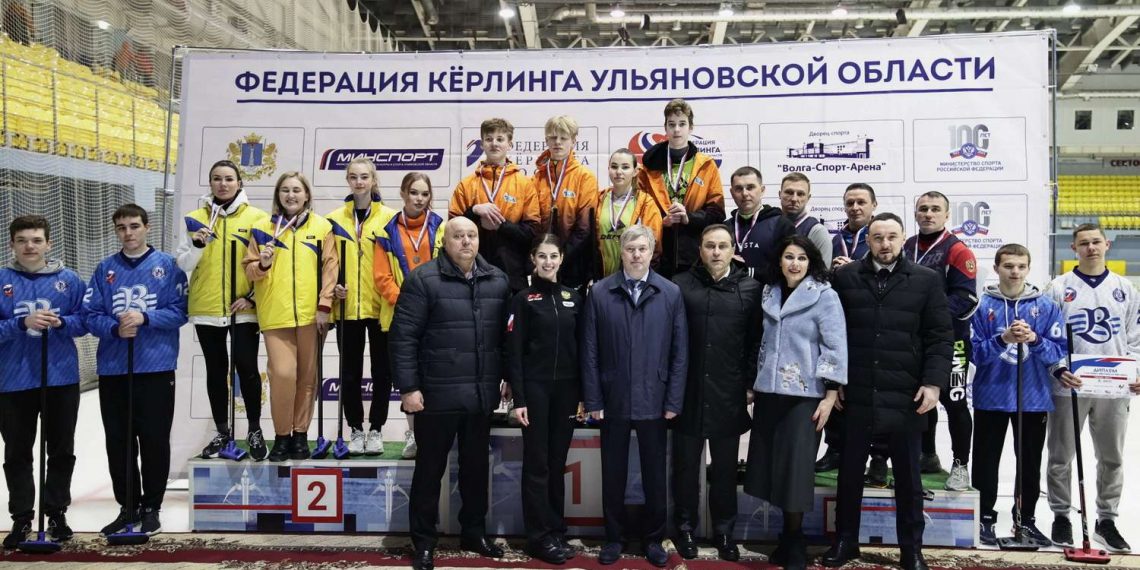 Первый региональный чемпионат по кёрлингу прошёл в Ульяновске