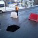 В Ульяновске из-за провала грунта ограничено движение по улице Жуковского