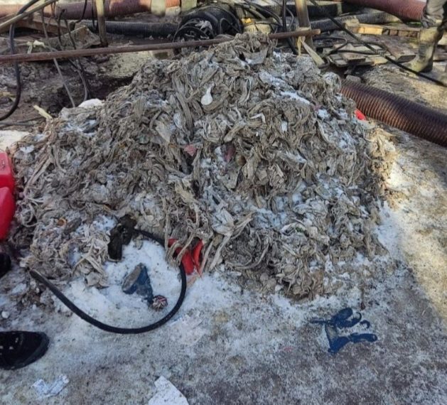 Засор в канализационном коллекторе на Рябикова ликвидирован