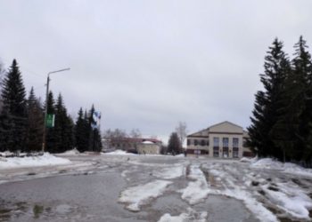 Центр Майны тоже «утонул»