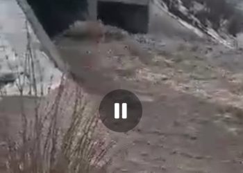 В Николаевском районе паводок может разрушить железную дорогу