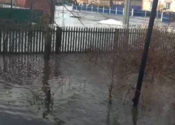 В Радищевском районе снова потоп