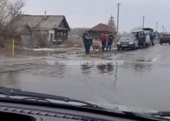 Сызранка вышла из берегов и затопила Новое Томышево