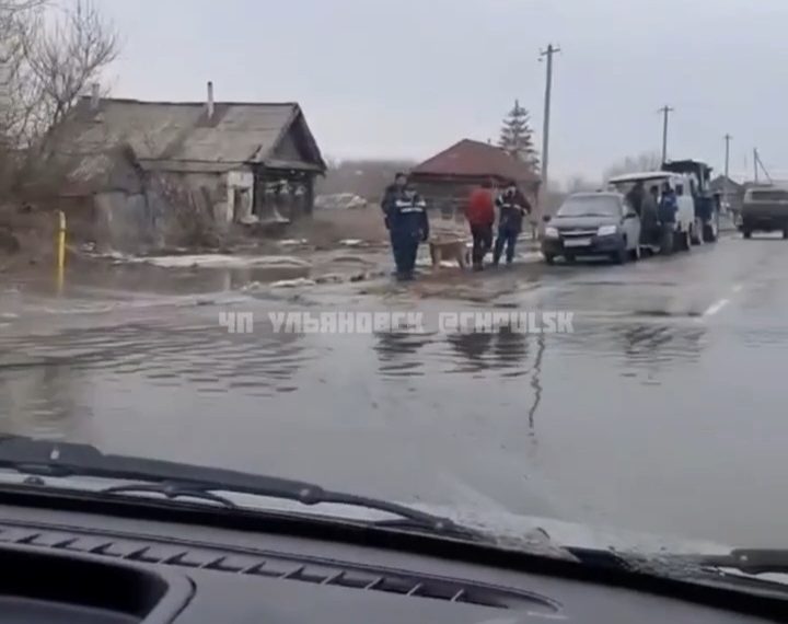 Сызранка вышла из берегов и затопила Новое Томышево
