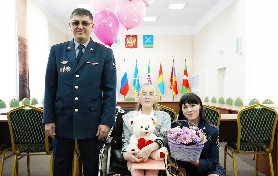 Разноцветную мечту Ангелины из Старого Рождествено исполнили в УФСИН России по Ульяновской области