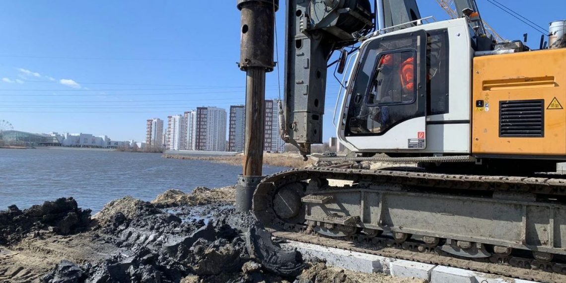 Подрядчик приступил к возведению последней монолитной опоры на мосту «Шевченко – Смычки» в Ульяновске