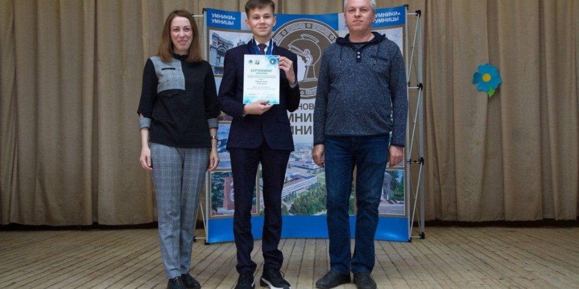 Ульяновский школьник представит нашу область на проекте «Умники и умницы»