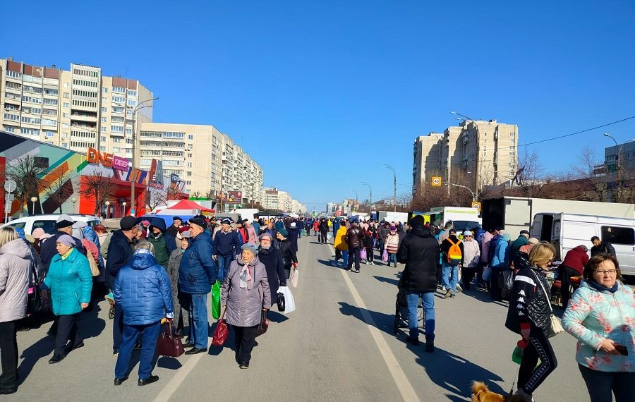 Стало известно, чего и сколько купили ульяновцы на сельхозярмарке в Новом городе 8 апреля
