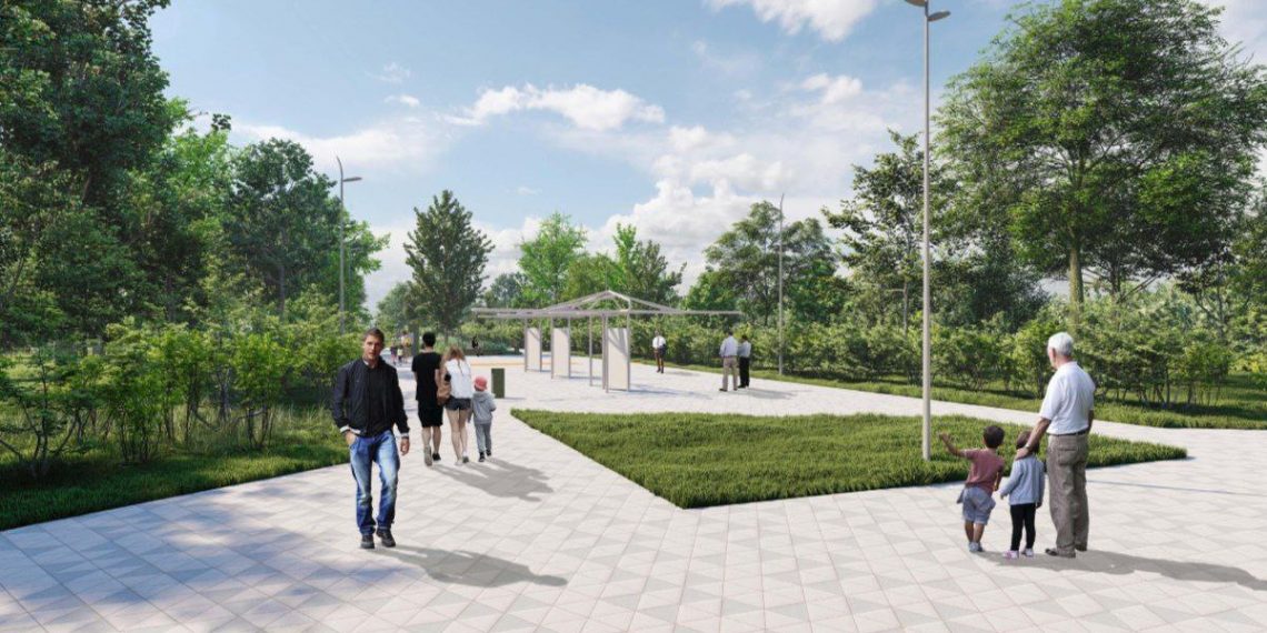 Жителей Ульяновска просят проголосовать за варианты благоустройства сквера Антонова