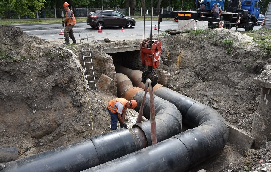 На Герасимова в Ульяновске до 15 мая перекроют движение автотранспорта из-за работ на тепломагистрали