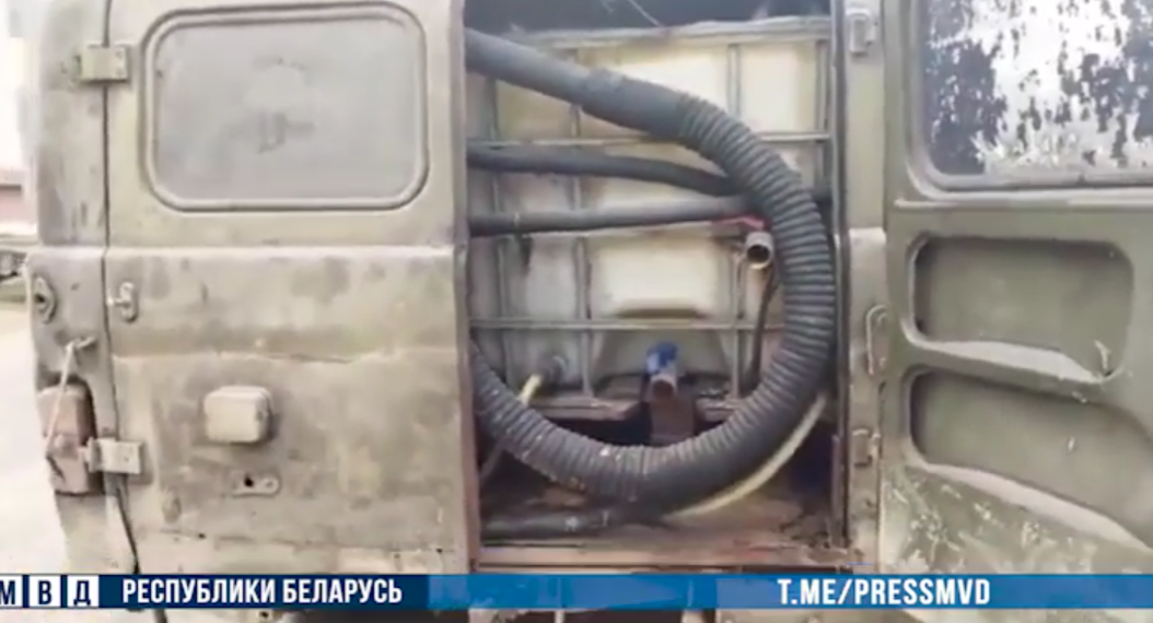 В Беларуси из ульяновской «Буханки» сделали самогонный мини-завод