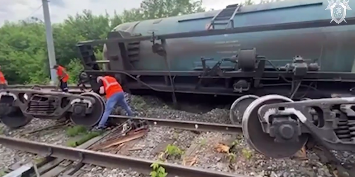 Причиной схода цистерн у станции Ульяновск-2 30 мая мог стать забытый на рельсах «башмак»
