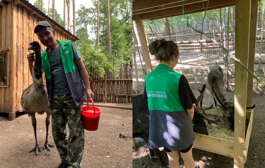 Показательные кормления животных пройдут 9 мая в ульяновском зоопарке «Русские забавы»