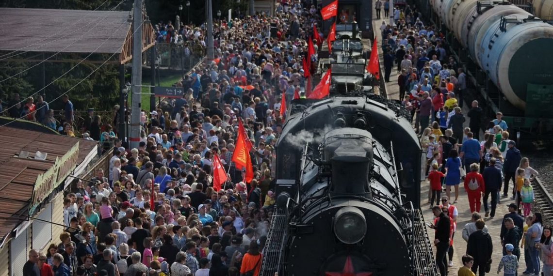 «Паровоз Победы» прибудет в Ульяновск из Казани сегодня, 1 мая 2023 года