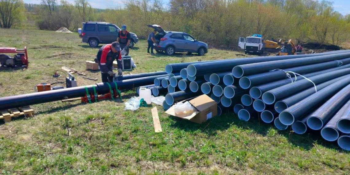 До 2024 года на федеральные деньги в Ульяновской области построят 152 км водопроводных сетей