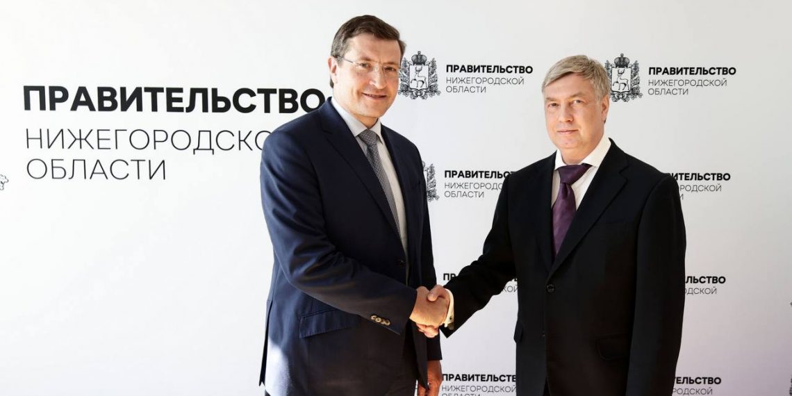 Русских пригласил нижегородского губернатора посетить Ульяновскую область с бизнес-миссией