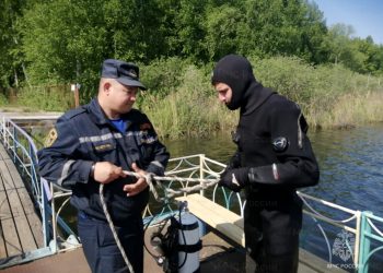 К 22 мая ульяновские водолазы обследовали 14 тысяч «квадратов» дна городских пляжей