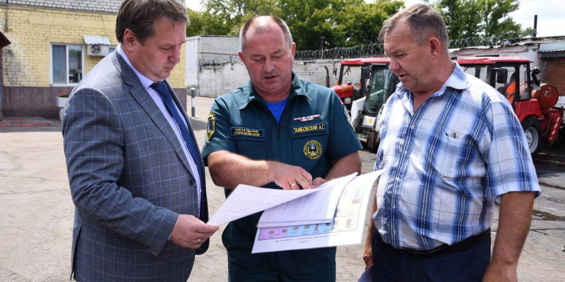 Мэр Болдакин проверил ульяновских спасателей на готовность к предотвращению ЧС