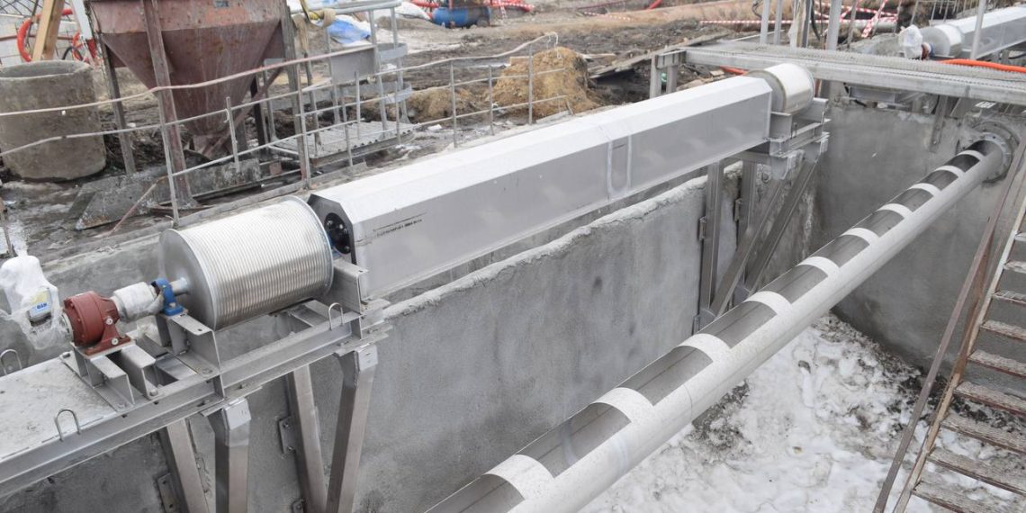 Второй этап реконструкции очистных за 3 млрд рублей ведётся на левом берегу Ульяновска