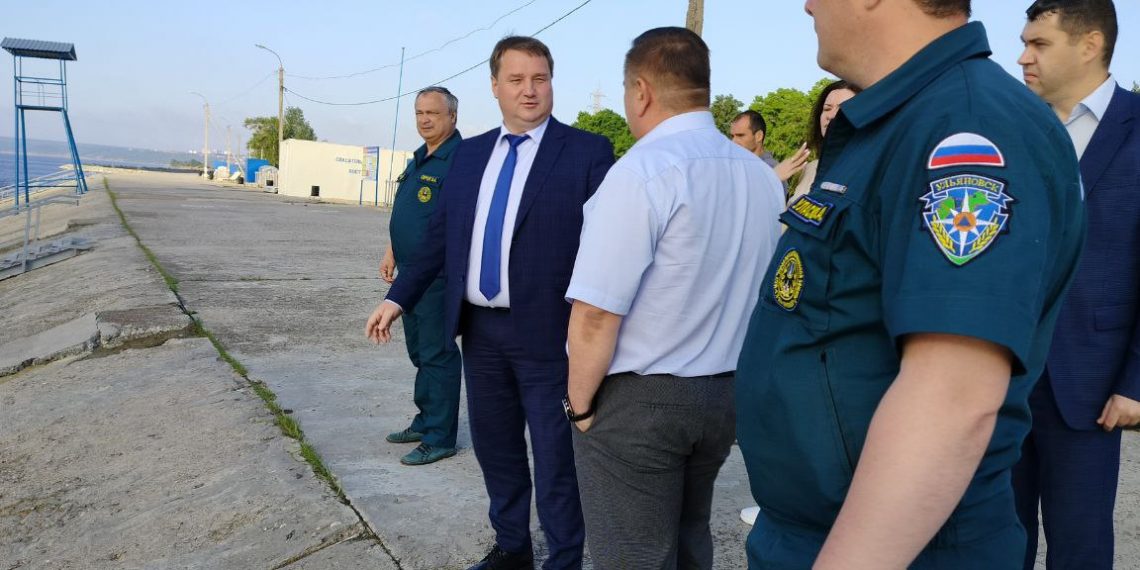 Мэр Болдакин 1 июня проверил центральный пляж Ульяновска и нашёл недочёты