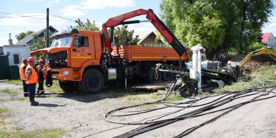 В двух ульяновских сёлах прокладывают новую канализацию
