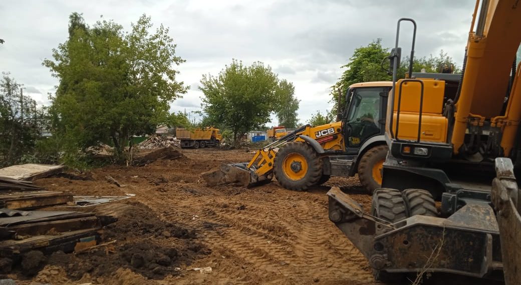 В Ульяновске снесли третий аварийный дом в 2023 году – на улице Мостостроителей