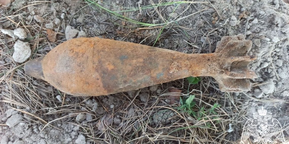 Боевую мину 1942 года нашли в Инзенском районе Ульяновской области