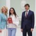 Выпускница ульяновского вуза получила красный диплом из рук Татьяны Голиковой и Сергея Кравцова