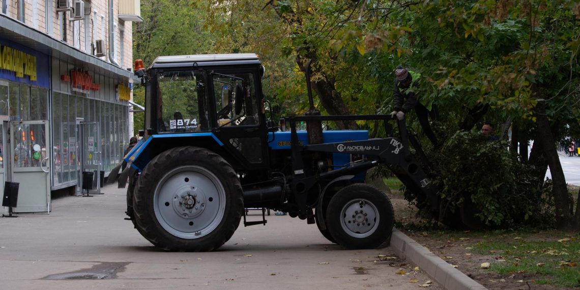 В Ульяновской области угнали синий трактор МТЗ-80
