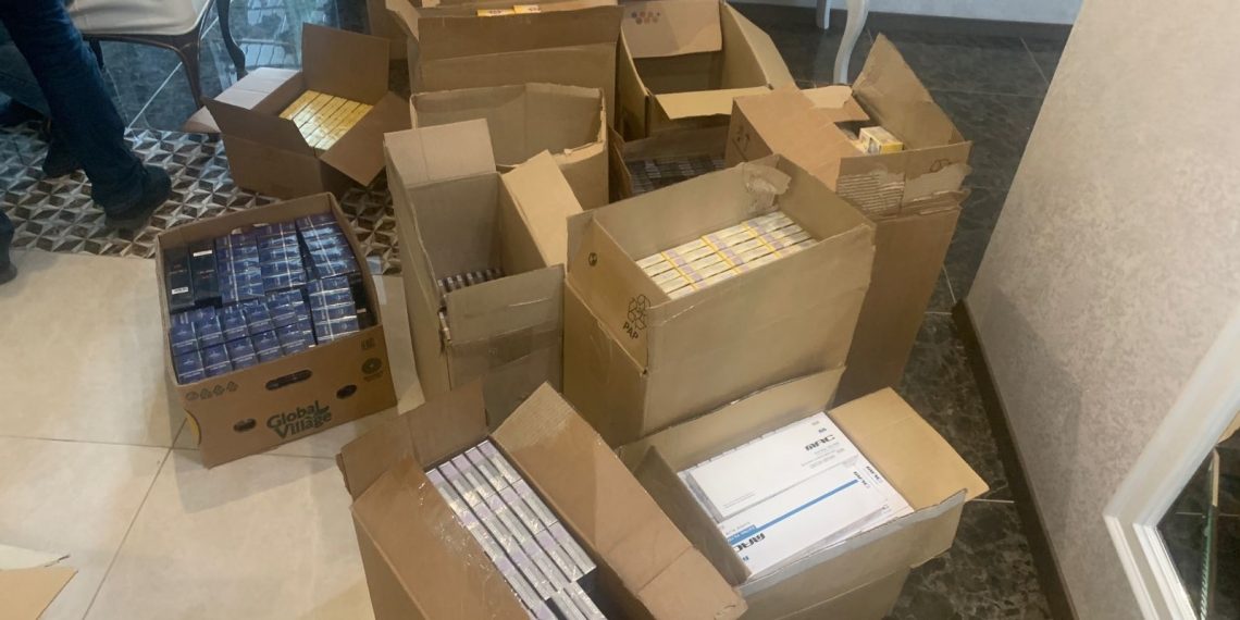 В Ульяновске накрыли склад с контрафактными сигаретами на 10 миллионов рублей