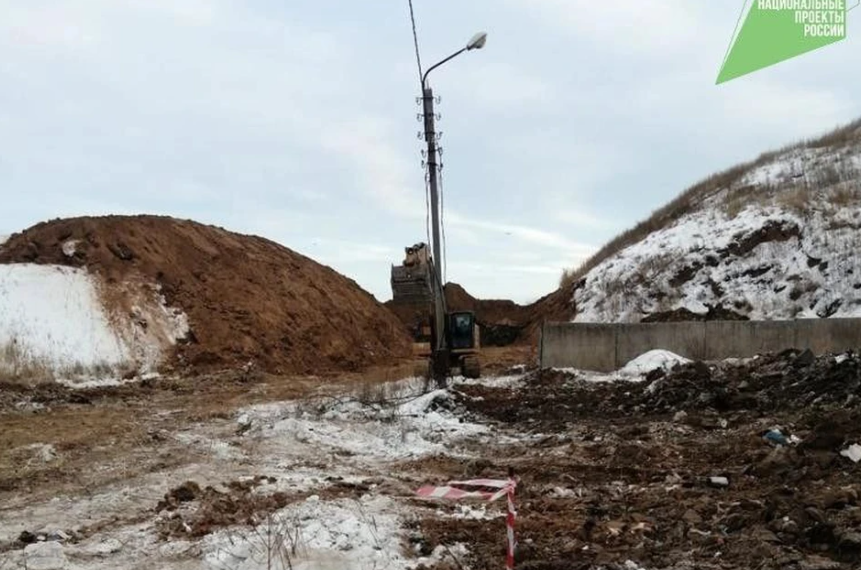 Гигантский мусорный полигон у Красного Яра начали рекультивировать в Ульяновской области