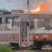 В Засвияжье на маршруте загорелся трамвай