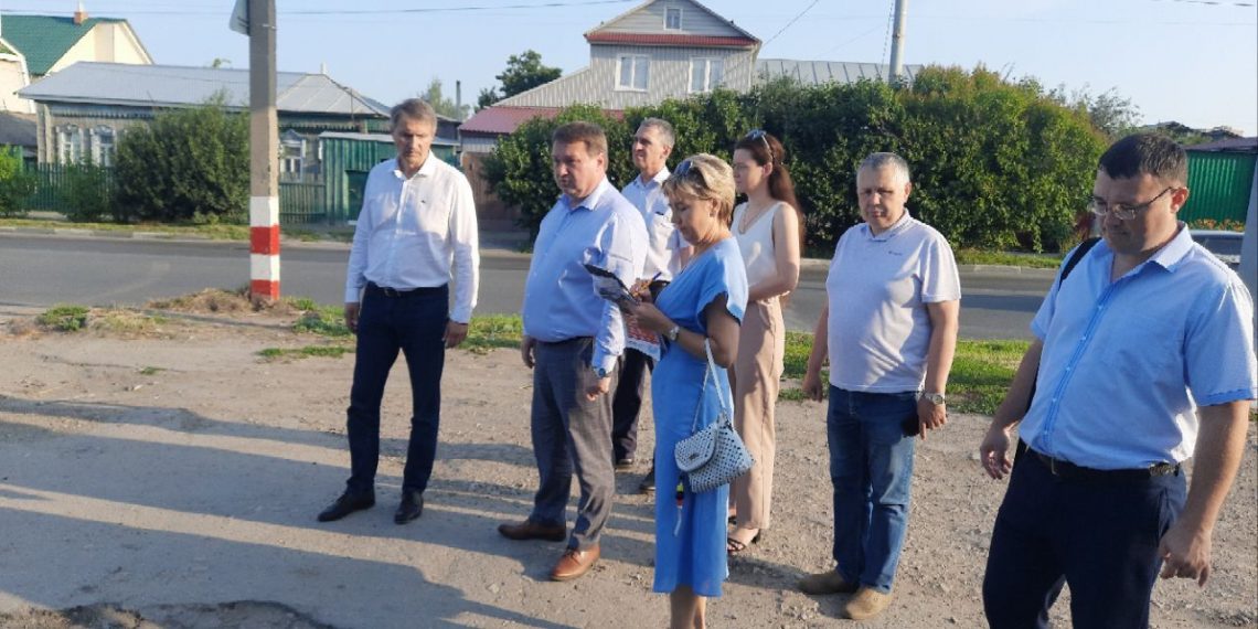 Улицу Урицкого начали благоустраивать после нагоняя от мэра Ульяновска