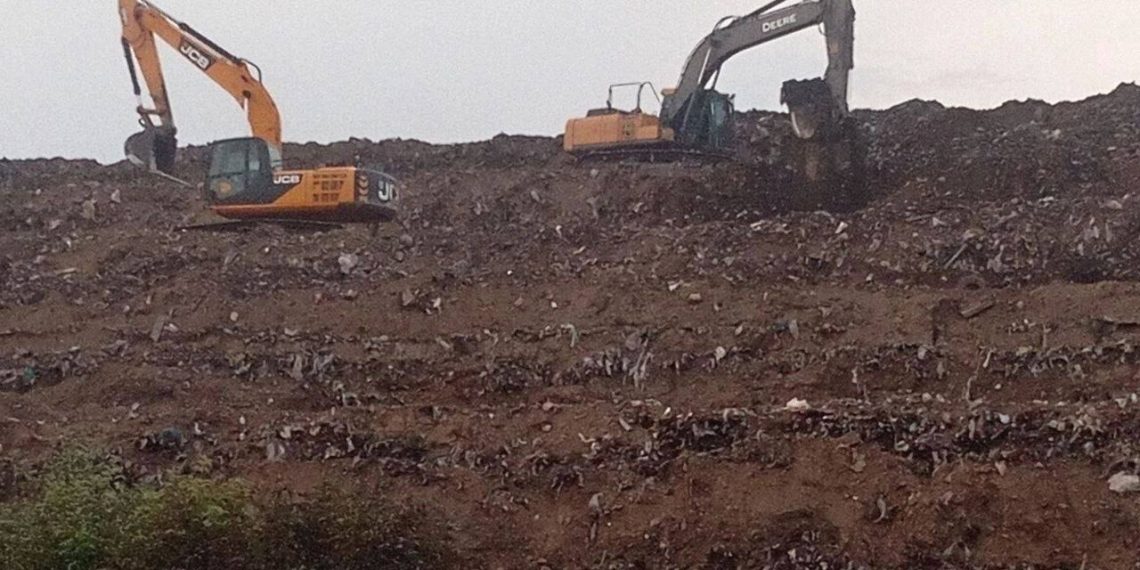 Мусорный полигон у Красного Яра рекультивировали на 60 процентов по состоянию на 31 июля 2023 года