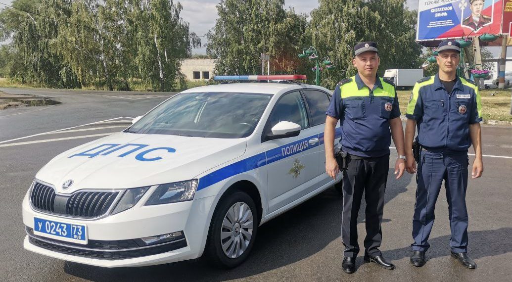 В Ульяновской области инспекторы ДПС спасли жизнь трёхлетнему мальчику