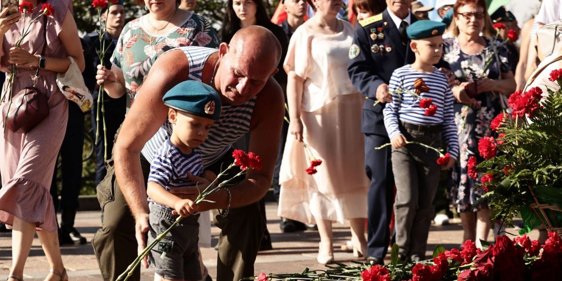 2 августа в Ульяновске почтили память погибших десантников