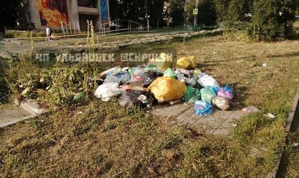 Миниэкокатастрофа на улице Маяковского в Ульяновске