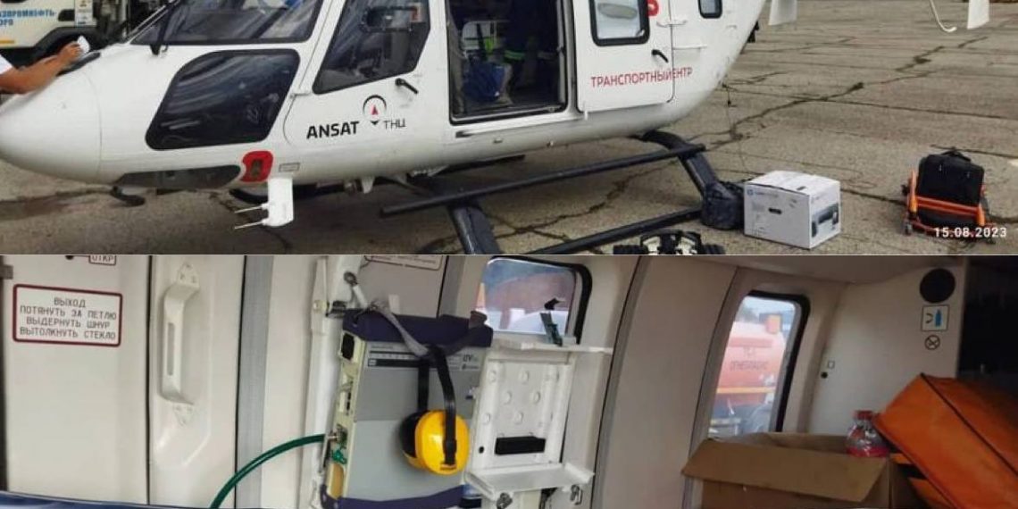 Ульяновские медики обзавелись новеньким вертолетом