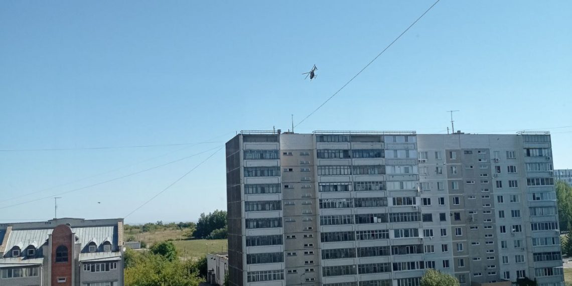 Отмечена необычная активность вертолетов над Ульяновском