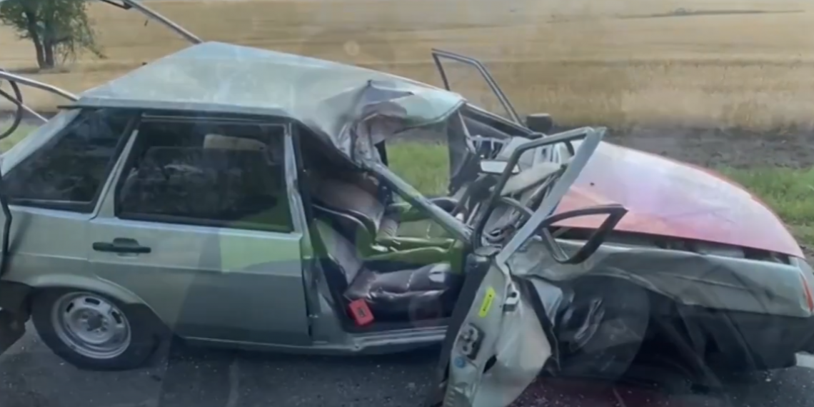 «Девятка» догнала КамАЗ на трассе в Новоспасском районе, один человек – в больнице