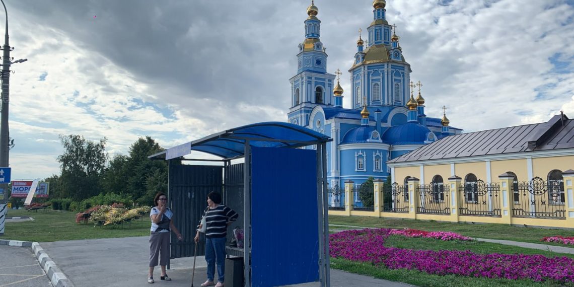 Первая остановка с системой подогрева появится в Ульяновске у кафедрального собора